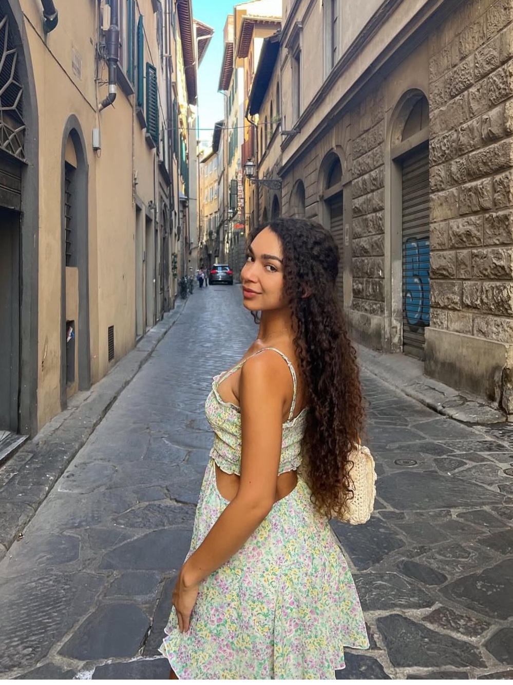 Floral Mini Dress
